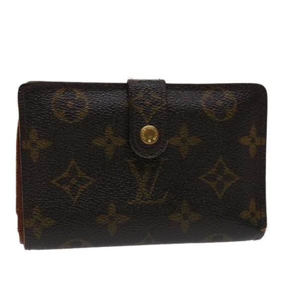 LOUIS VUITTON Monogram Porte Monnaie Billets Viennois Wallet M61663 Auth 46801 - Picture 1 of 16